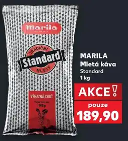Kaufland Marila mletá káva standard nabídka