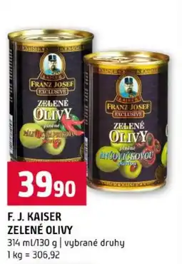Terno F. J. Kaiser zelené olivy nabídka