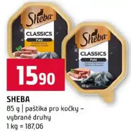 Terno Sheba paštika pro kočky - vybrané druhy nabídka