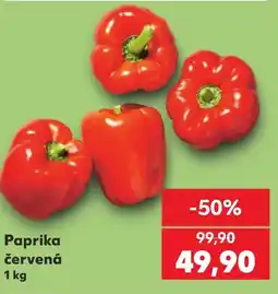Kaufland Paprika červená nabídka