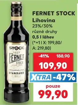 Kaufland Fernet Stock nabídka