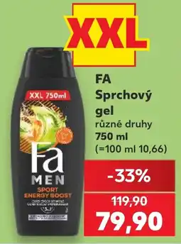 Kaufland Fa sprchový gel nabídka