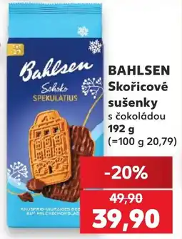 Kaufland Bahlsen Skořicové sušenky s čokoládou nabídka