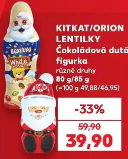 Kaufland Kitkat/orion lentilky nabídka