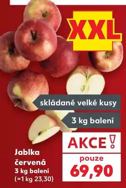 Kaufland Jablka červená nabídka