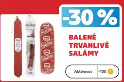 Kaufland Balené trvanlivé salámy nabídka