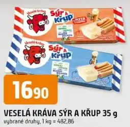 Trefa Veselá kráva sýr a křup nabídka
