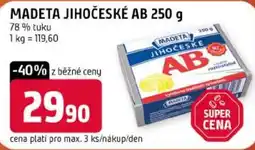 Trefa Madeta jihočeské ab nabídka