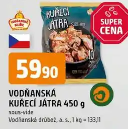 Trefa Vodňanská kuřecí játra nabídka
