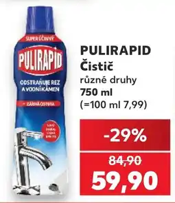 Kaufland Pulirapid čistič nabídka
