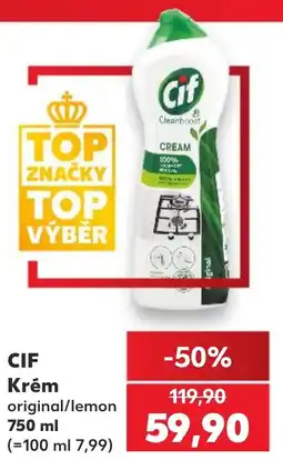 Kaufland Cif krém nabídka