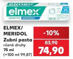 Kaufland Elmex zubní pasta nabídka