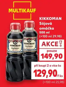 Kaufland Kikkoman sójová omáčka nabídka