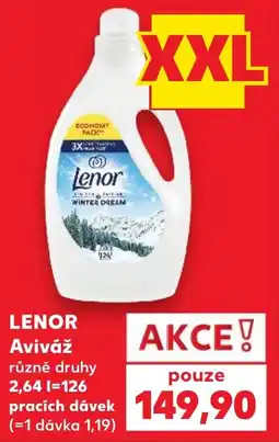 Kaufland Lenor Aviváž nabídka