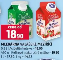 Terno Valašská Acidofilní mléko nabídka