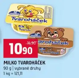 Terno Milko tvároháček nabídka