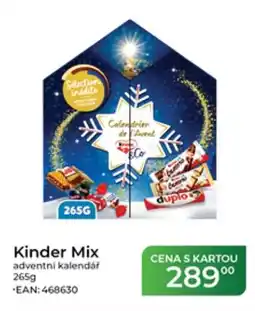 Tamda Foods Kinder Mix adventní kalendář nabídka