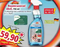 Norma Carfit rozmrazovač skel nabídka