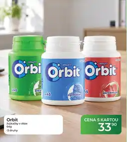 Tamda Foods Orbit žvýkačky v dóze nabídka