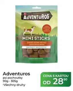 Tamda Foods Adventuros psi pochoutky nabídka