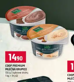 Terno Coop premium mléčná krupice nabídka