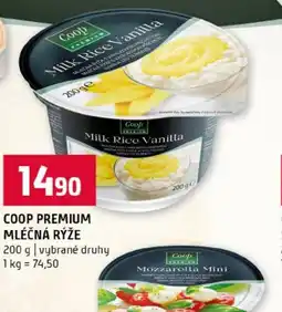 Terno Coop mléčná rýže nabídka