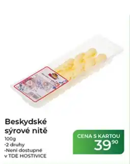 Tamda Foods Beskydské sýrové nitě nabídka