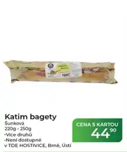 Tamda Foods Katim bagety šunková nabídka