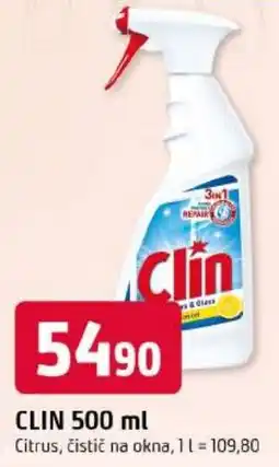 Trefa Clin čistič na okna citrus nabídka