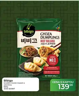 Tamda Foods Bibigo knedlík s hovězím masem a zeleninou nabídka