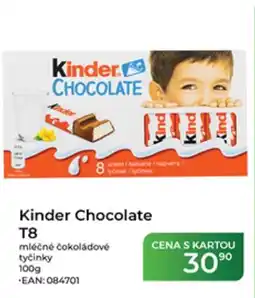 Tamda Foods Kinder Chocolate T8 nabídka