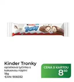 Tamda Foods Kinder Tronky nabídka