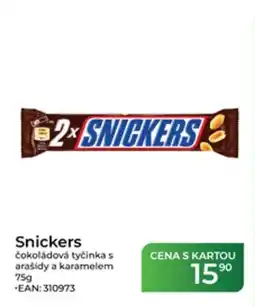Tamda Foods Snickers čokoládová tyčinka s arašídy a karamel nabídka