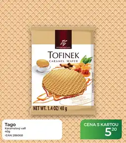 Tamda Foods Tago karamelový vafl nabídka