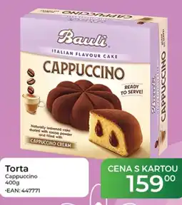 Tamda Foods Bauli torta cappuccino nabídka
