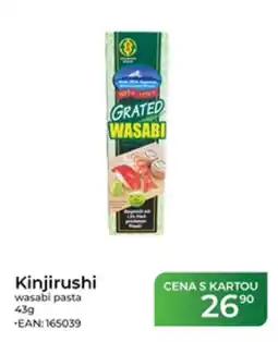 Tamda Foods Kinjirushi wasabi pasta nabídka