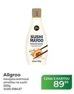 Tamda Foods Allgroo korejská krémová omáčka na sushi nabídka