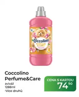 Tamda Foods Coccolino Perfume&Care nabídka