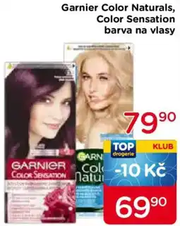TOP drogerie Garnier color sensation barva na vlasy nabídka