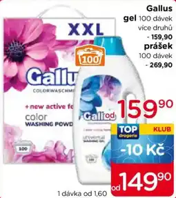 TOP drogerie Gallus gel nabídka