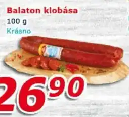 ESO MARKET Balaton klobása nabídka