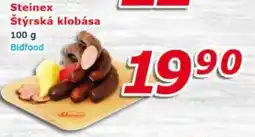 ESO MARKET Steinex štýrská klobása nabídka