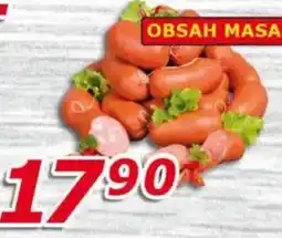 ESO MARKET Obsah masa nabídka