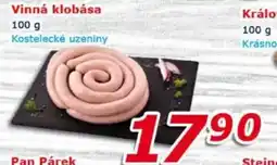 ESO MARKET Pan Párek vinná klobása nabídka