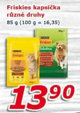 ESO MARKET Friskies kapsička různé druhy nabídka