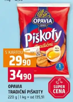 Terno Opavia tradiční piškoty nabídka