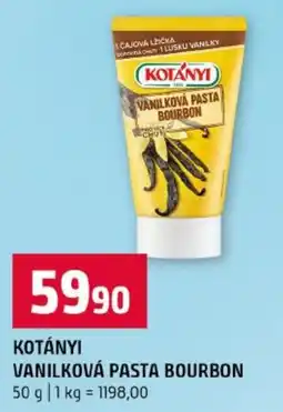 Terno Kotányi vanilková pasta bourbon nabídka
