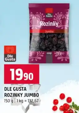 Terno Dle Gusta rozinky jumbo nabídka