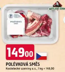 Trefa Kostelecké uzeniny a.s. polévková směs nabídka