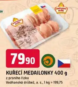 Trefa Vodňanské kuře kuřecí medailonky nabídka